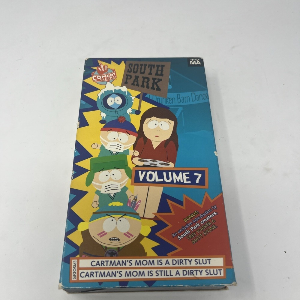 South Park Volume 7 VHS Cartman's‎ Mom Is A Dirty Slu 1999